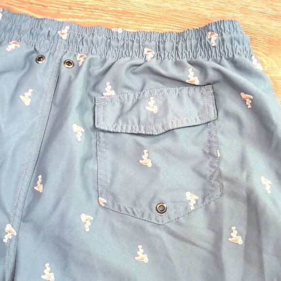 Trunks Surf Swim Flamingo Swim Trunks Sz XL - Picture 5 of 9